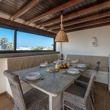 Casa Maravelle Faro Park Sea Views Heated Pool Playa Blanca Villa